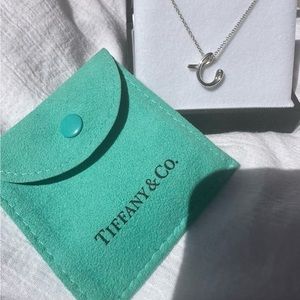 Tiffany & Co. Initial Letter Necklace